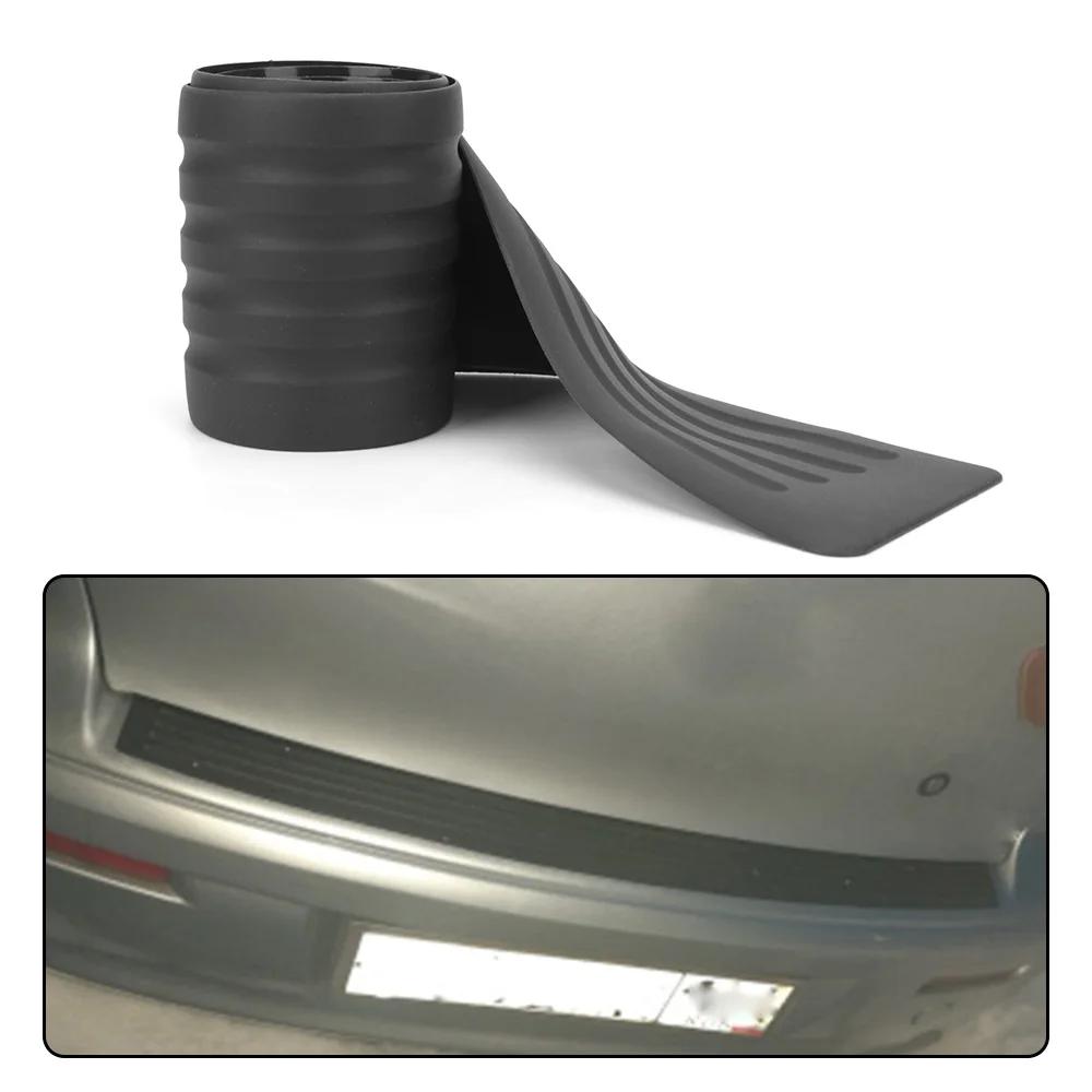 Car Styling Rear Bumper Guard Rubber Cover Auto Sill Plate Protector Guard Trim Pad Car Trunk Door Guard Strips Univ